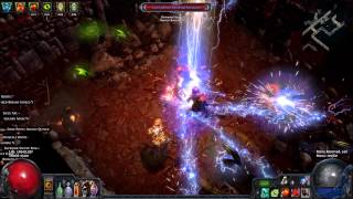 Path of Exile (POE): Lightning Strike Power Version vs Atziri 1.3