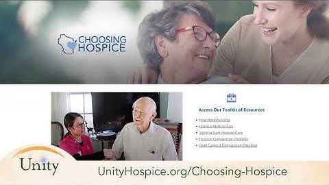 Choosing Hospice | Unity TV Ad - 1
