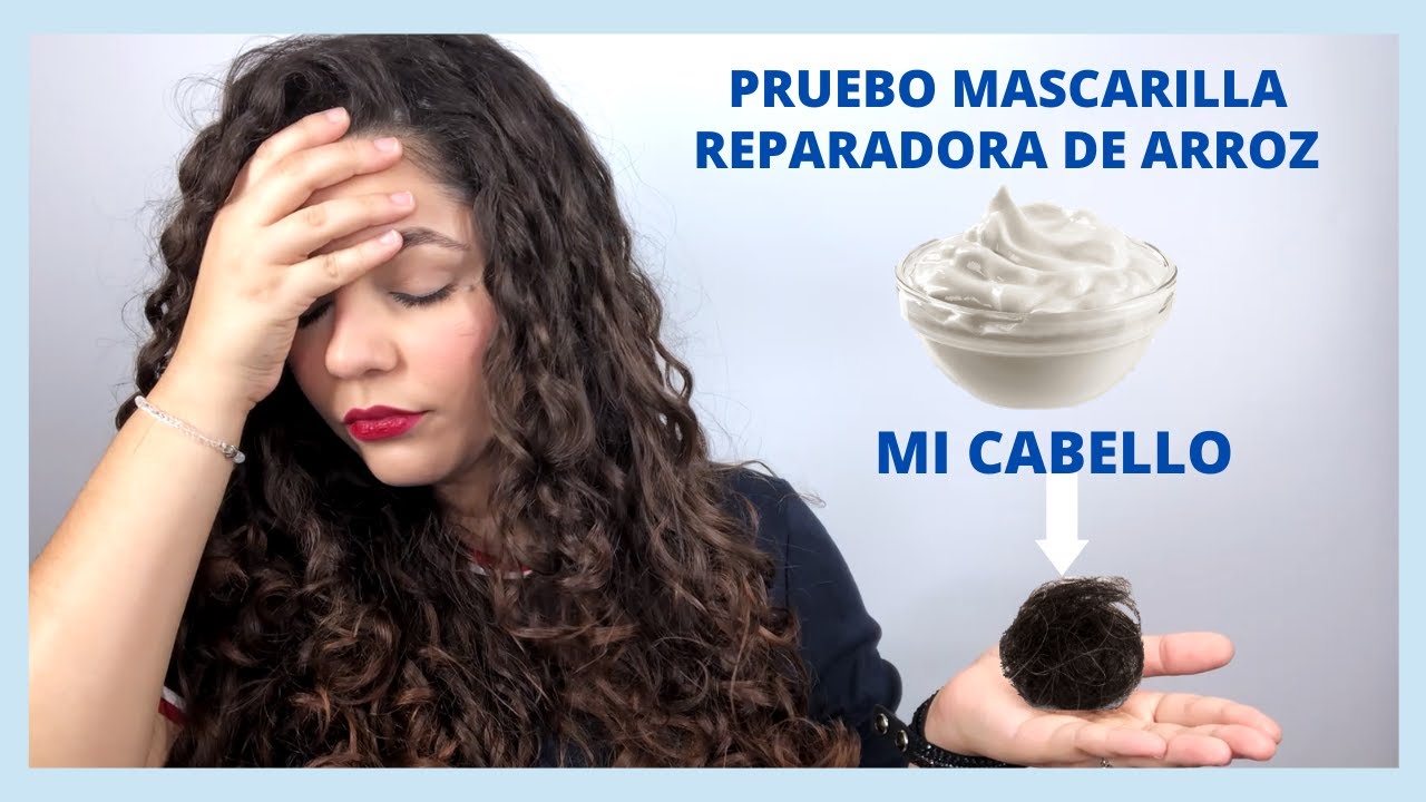 Fraude Inspección recinto 🍚 MASCARILLA REPARADORA para el cabello DE ARROZ ¿FUNCIONA? 🍚 Mi  experiencia - YouTube