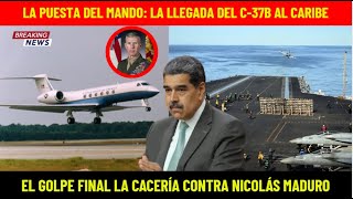 ENVIAN AVION C-37B: LA PUESTA DEL MANDO JUSTO ANTES DEL GOLPE FINAL