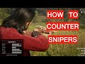 HOW to counter Snipers - Red dead Online