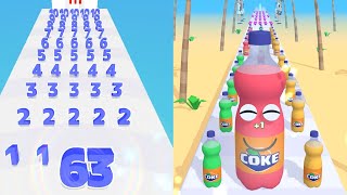 Number Master VS Juice Run Gameplay Ep 1  Which is Better???