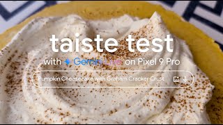 Taiste Test with Gemini: Alex's Sweet Inspiration