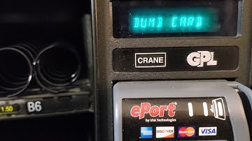 DIY problem solved connecting USA tech debit credit card reader on vending machine