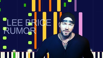 Lee Brice - RUMOR (PRO MIDI REMAKE) - "in the style of"