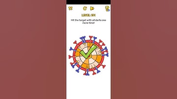 Brain Blow Level 131 | Brain Blow Hit the target with all darts Answer