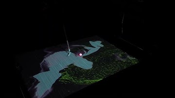 Max/MSP Blob Tracking + Floor Projection | Real-Time Interactive System