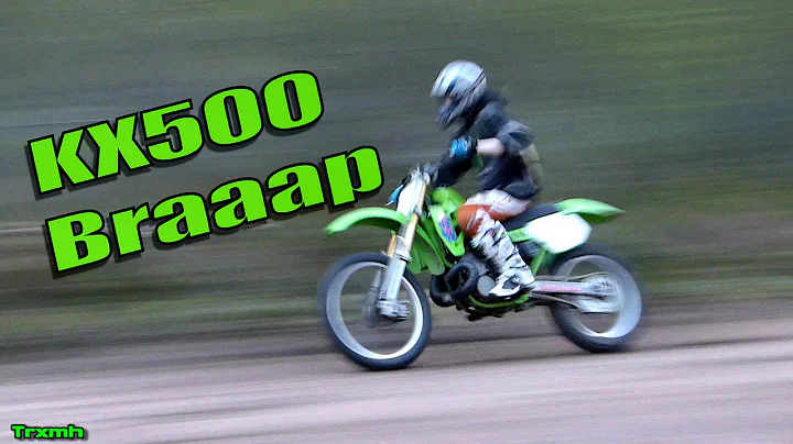 Kawasaki KX500 2-Stroke Awesome Sounds