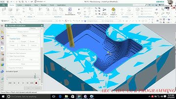 HOW TO GIVE FINISH CUT IN CNC MILLING! REST MILLING! CNC PROGRAMMING WITH NX 10 CAM!