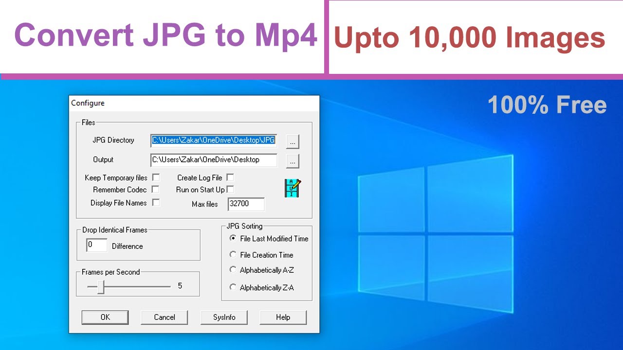 jpeg to mp4 converter