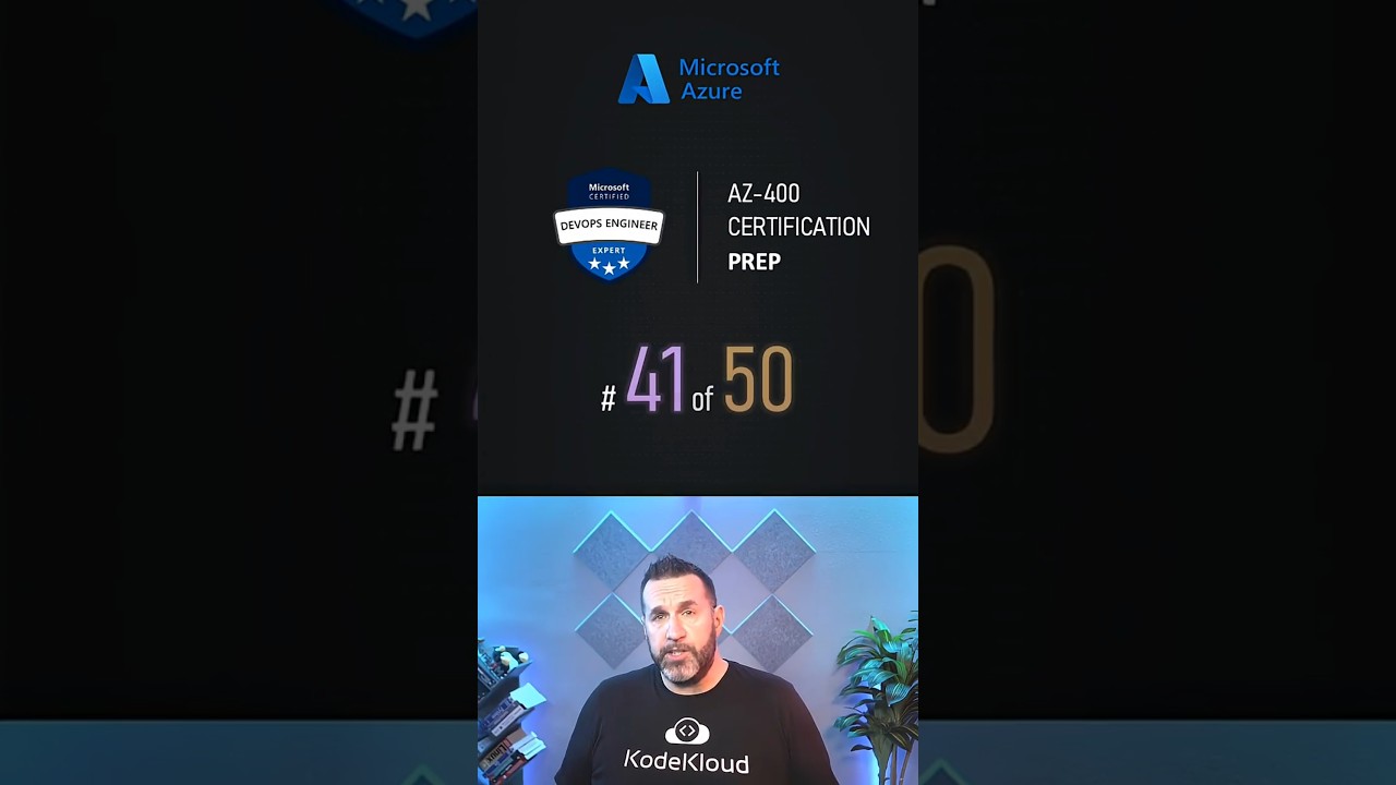 Azure DevOps Engineer Question 41
