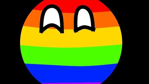 How to make a Rainbow Marble in Algodoo.