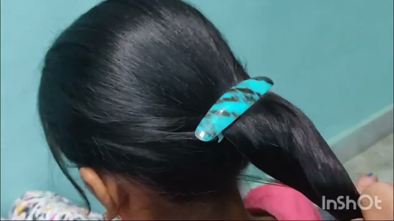 easy quick bun hairstyle for school college party | how to make hairstyle in 2 minutes #viral