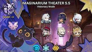 [Imaginarium Theater 5.5] Season 11, Visionary Mode | Genshin Impact