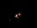 Escape from mothership flyer with added payload burst and stars