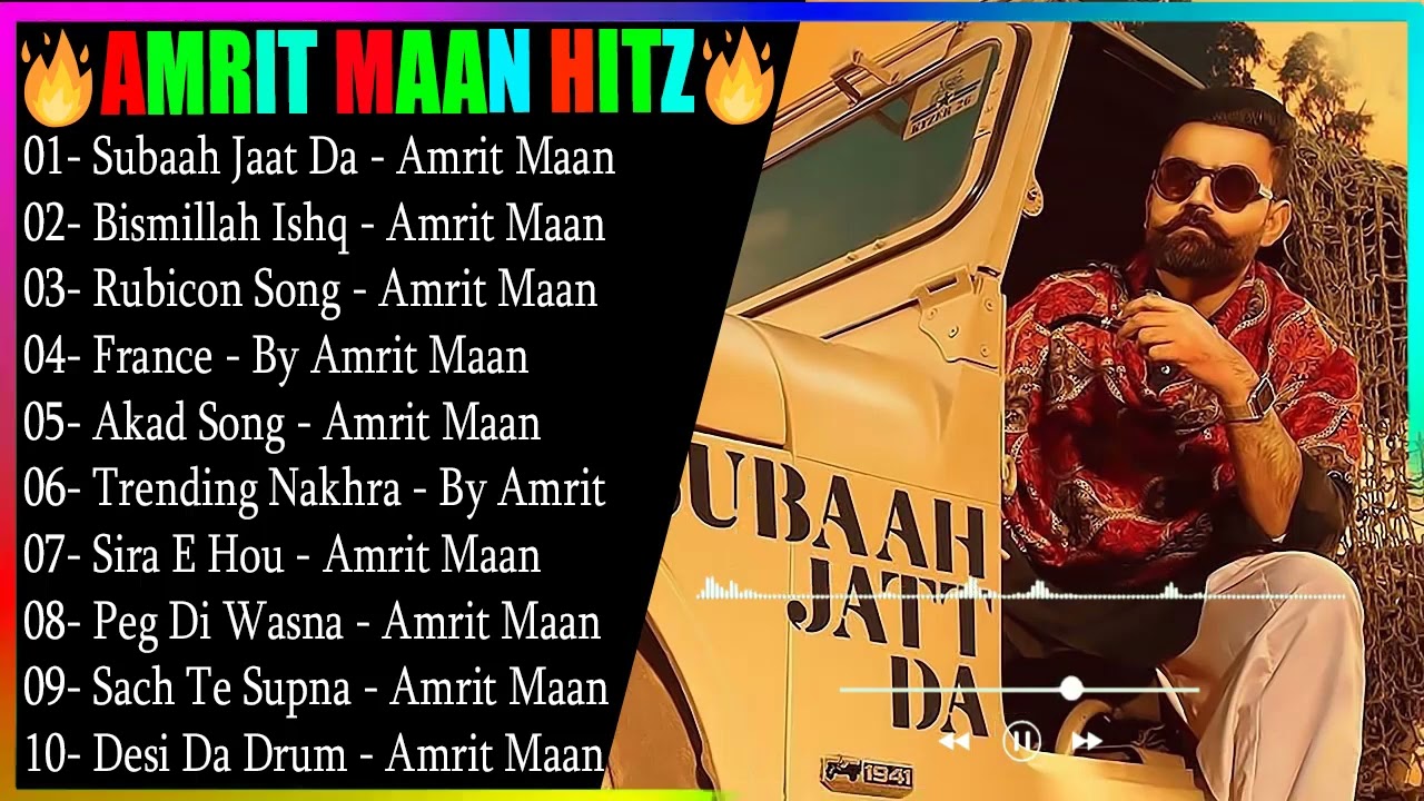 Amrit Maan Hits Songs 2022 New Punjabi Songs  Non   Stop Punjabi Jukebox  s  ONLY PUNJABI