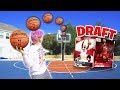 CRAZY BASKETBALL CHALLENGES DRAFT NBA 2K19