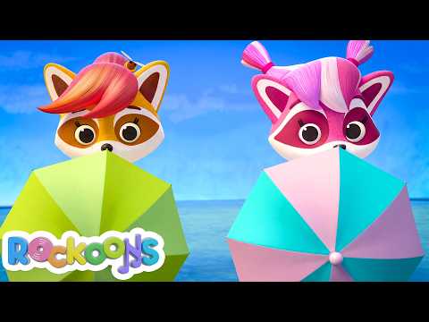 Rockoons | Umbrella | Music Video for Kids | Hooplakidz Toons