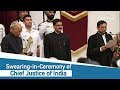 Swearing-in-Ceremony of the Chief Justice of India Justice Sharad Arvind Bobde