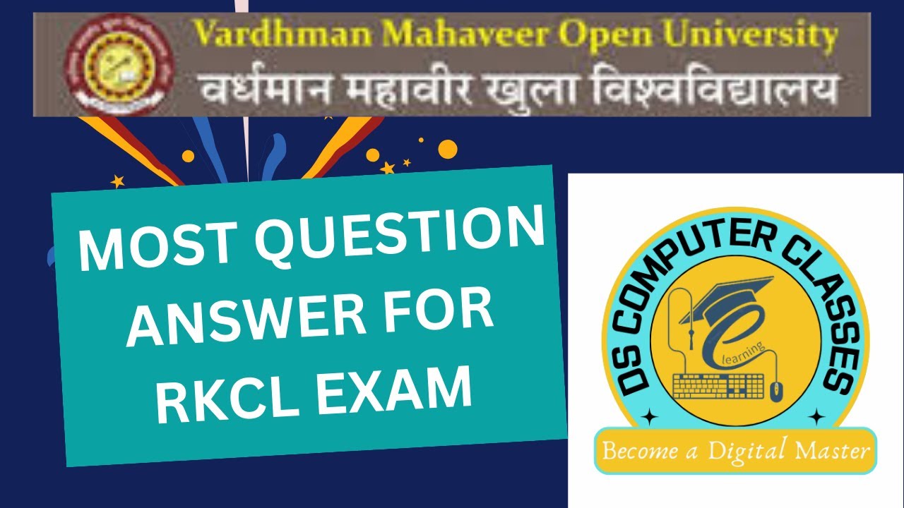Pyq For Rscit RSCIT Exam Important Question for 08 - 15 October 2023, Exam Most RSCIT ...