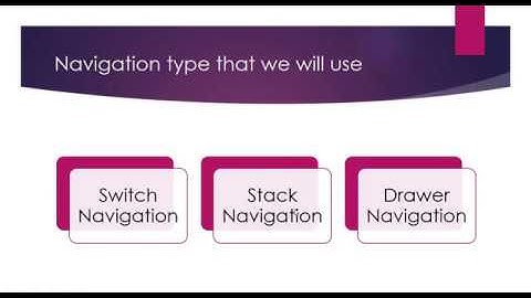React Native - ASP.NET Core App in Arabic 03: React Navigation
