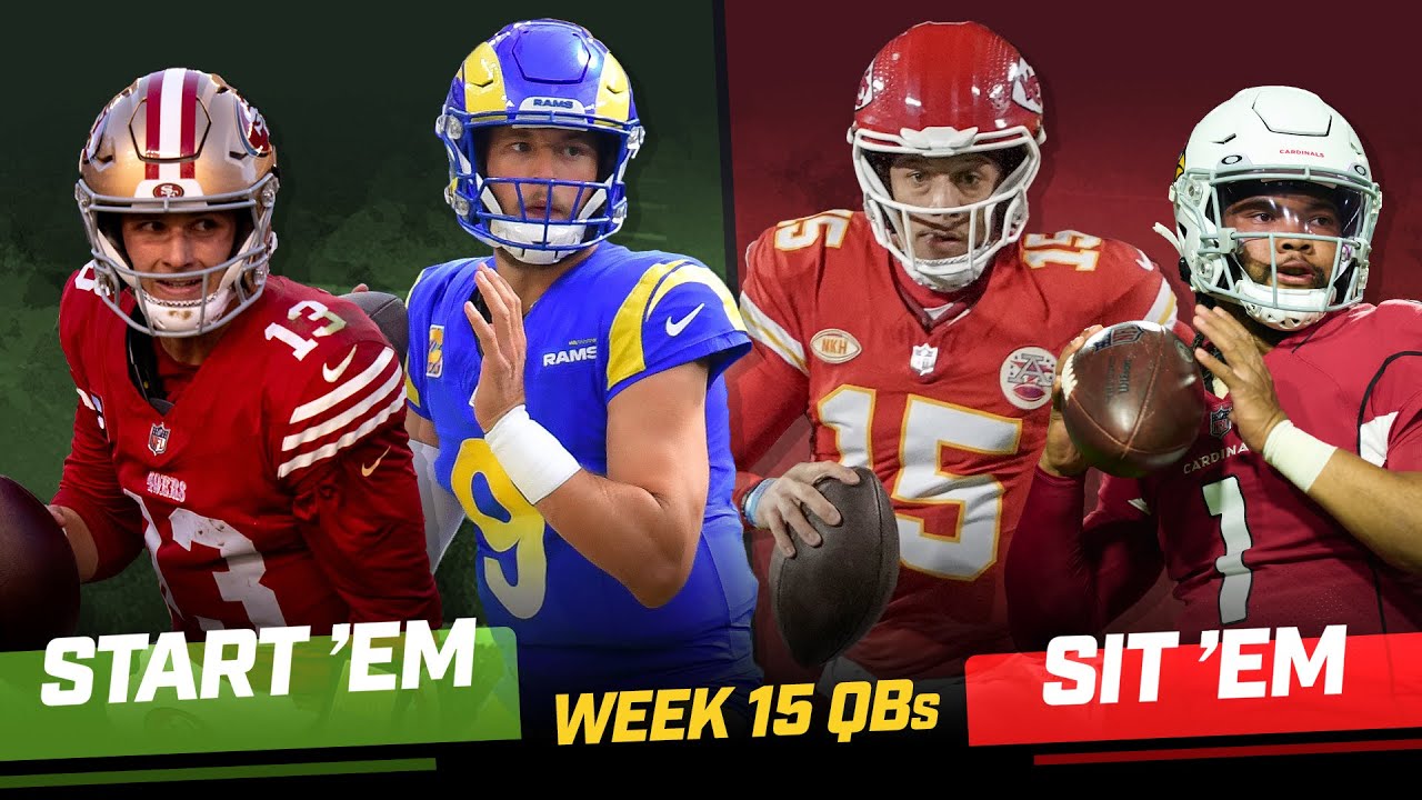 Start em sit em week 15 deals