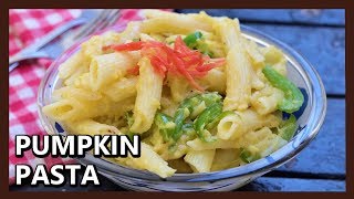 Penne Pasta in Pumpkin Sauce | Gluten- Free Pasta Recipe | Easy Christmas Dinner Recipe