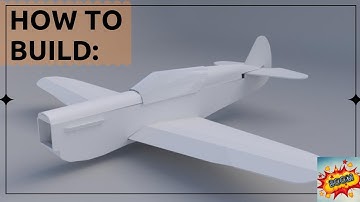 How To BUILD THE FT P-40 WARHAWK RC PLANE | BUILD (PART 1)