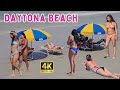 BEACH WALK 4K ☀️ DAYTONA BEACH 2023 🏖️ FLORIDA, USA 🌴 4K 60fps UHD