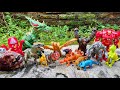Dinosaurus Jurassic World Dominion: T-rex/ Brachiosaurus/ Skibidi/ Spider-Man/ KingKong/ KingGidorah