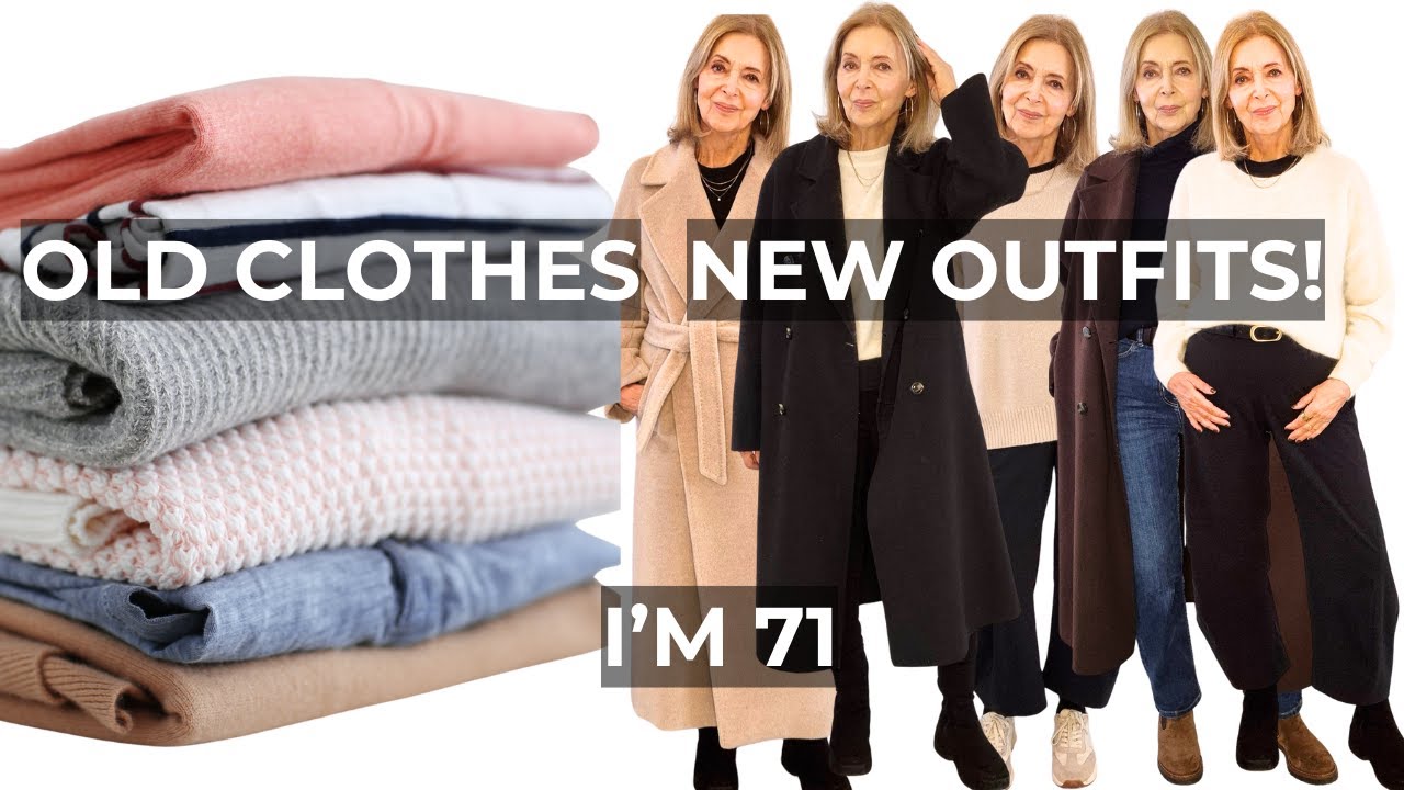 5 OUTFITS I RELY ON WHEN I'M BORED WITH MY WARDROBE | FASHION OVER 60!