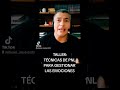 Técnicas de PNL para Gestionar tus Emociones