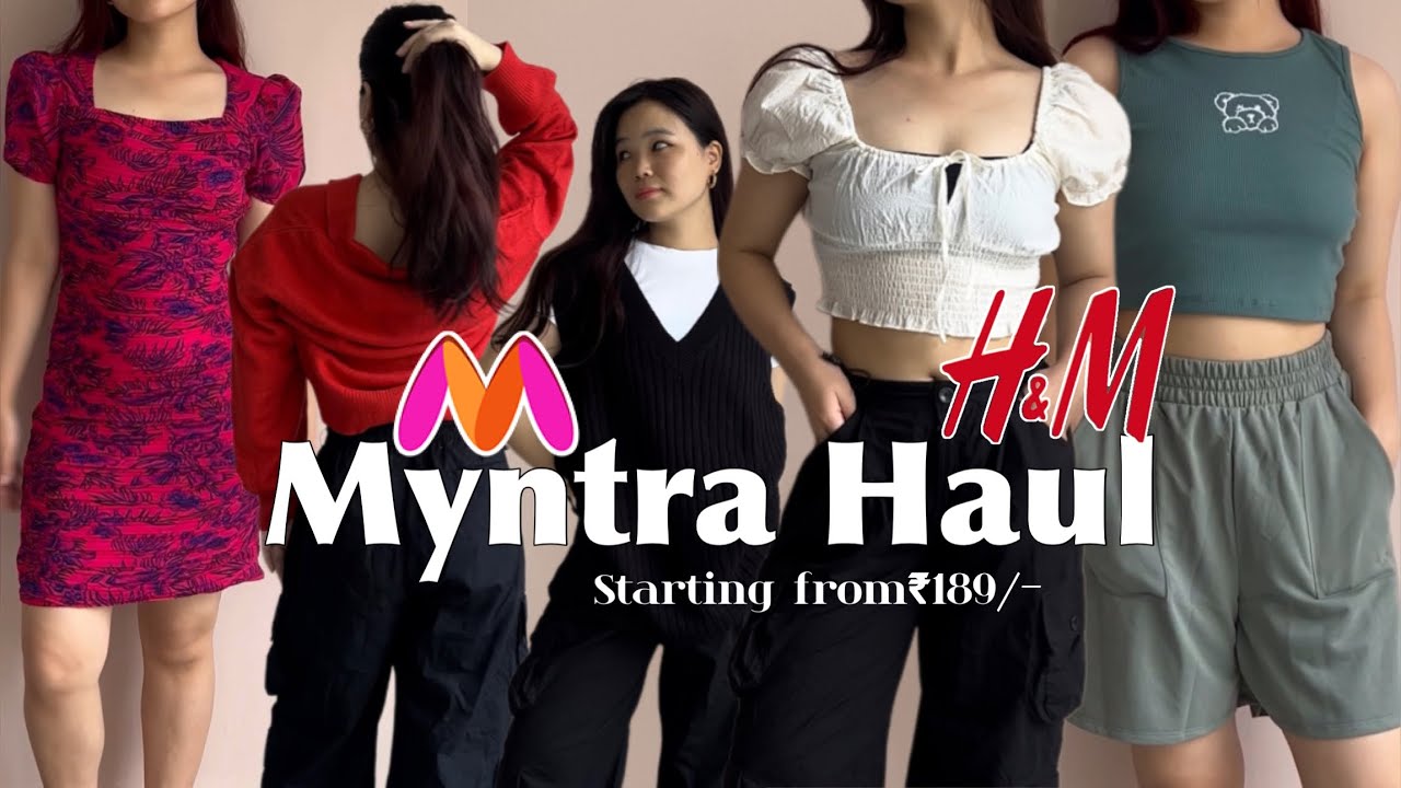 h&m dresses myntra
