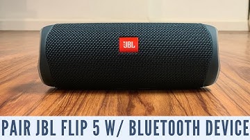 How to Pair JBL Flip 5 with Bluetooth Device