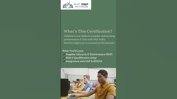 C_ARSUM_2404: SAP Ariba Supplier Management Certification Fast Track