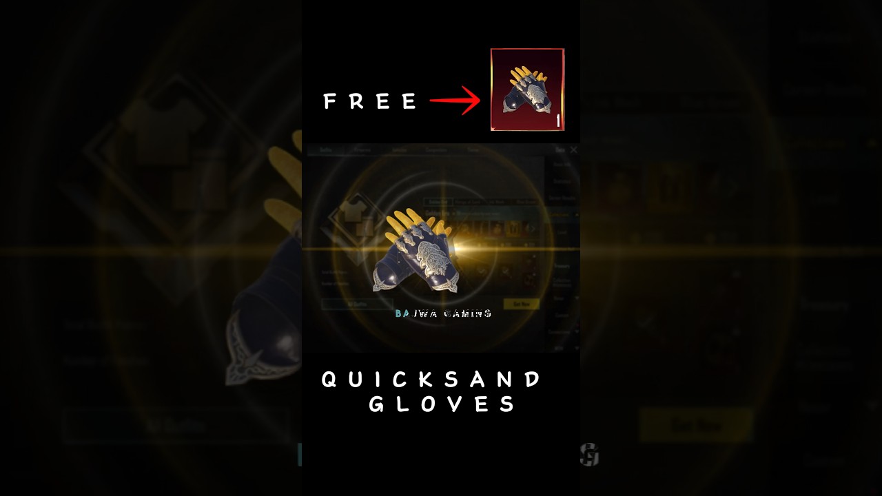 Quicksand Gloves Pubg Mobile Free Mythic Item 