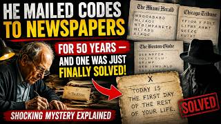 He Mailed Codes to Newspapers for 50 Years — and One Was Just Finally Solved | Shocking Mystery ex.