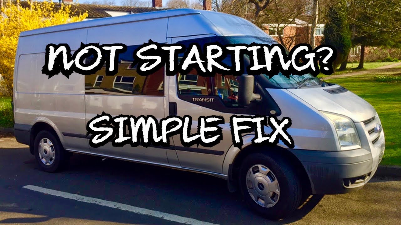 2015 ford transit turning over but not starting