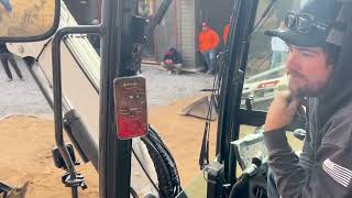 SMART LEVEL - App in Excavator, LINQ event #excavator #altimeter #construction #contractor