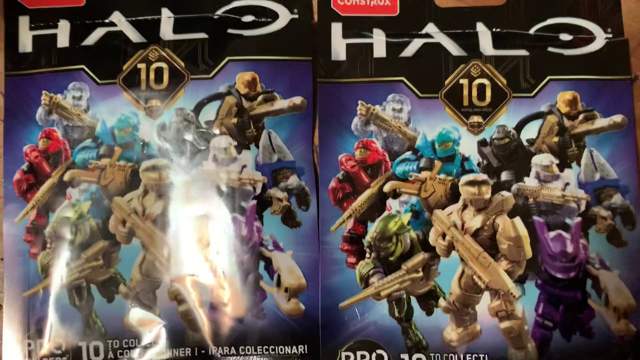 Halo blind bag openings - YouTube