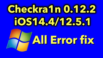 NEW Checkra1n 0.12.2 windows | Jailbreak iOS14.4/12.5.1 | #Checkra1n