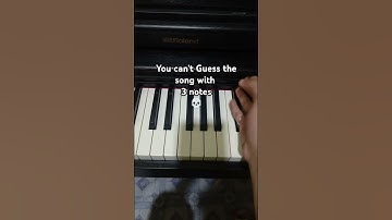 No one can guess the song with 3 notes pianosts 💀 #piano #music #shorts #anime