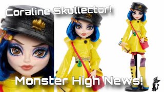 Monster High News New Coraline Skullector Doll Revealed