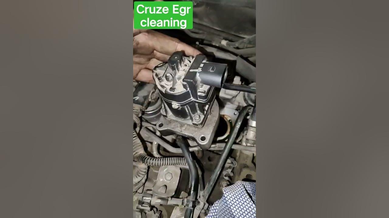 Chevrolet Cruze egr cleaning - YouTube