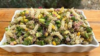 The Best Tuna Pasta Salad Recipe Youll Ever Taste