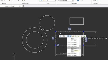 Head-up display toolbar in CorelCAD