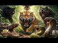 Amazing Jungle Animals 8K 60FPS | Ultra HD Discovery