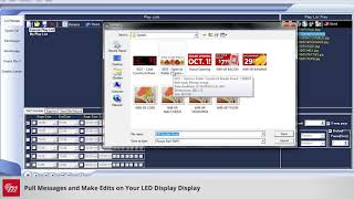 How To: Pull Messages and Make Edits for Your LED Display