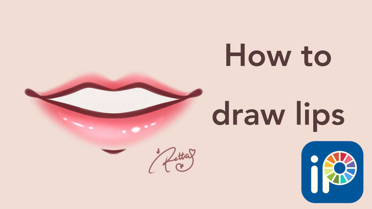 Tutorial Labios/Sencillos en Ibis Paint/ 