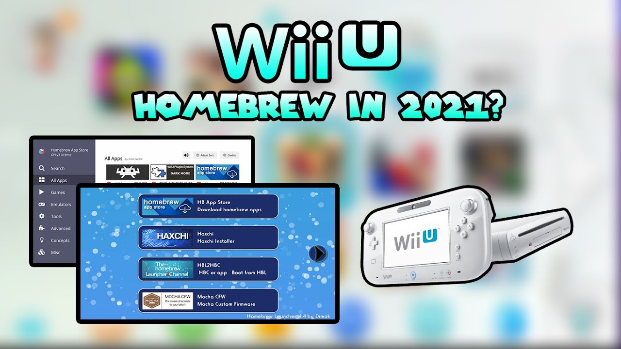 Wii U Homebrew Tour YouTube
